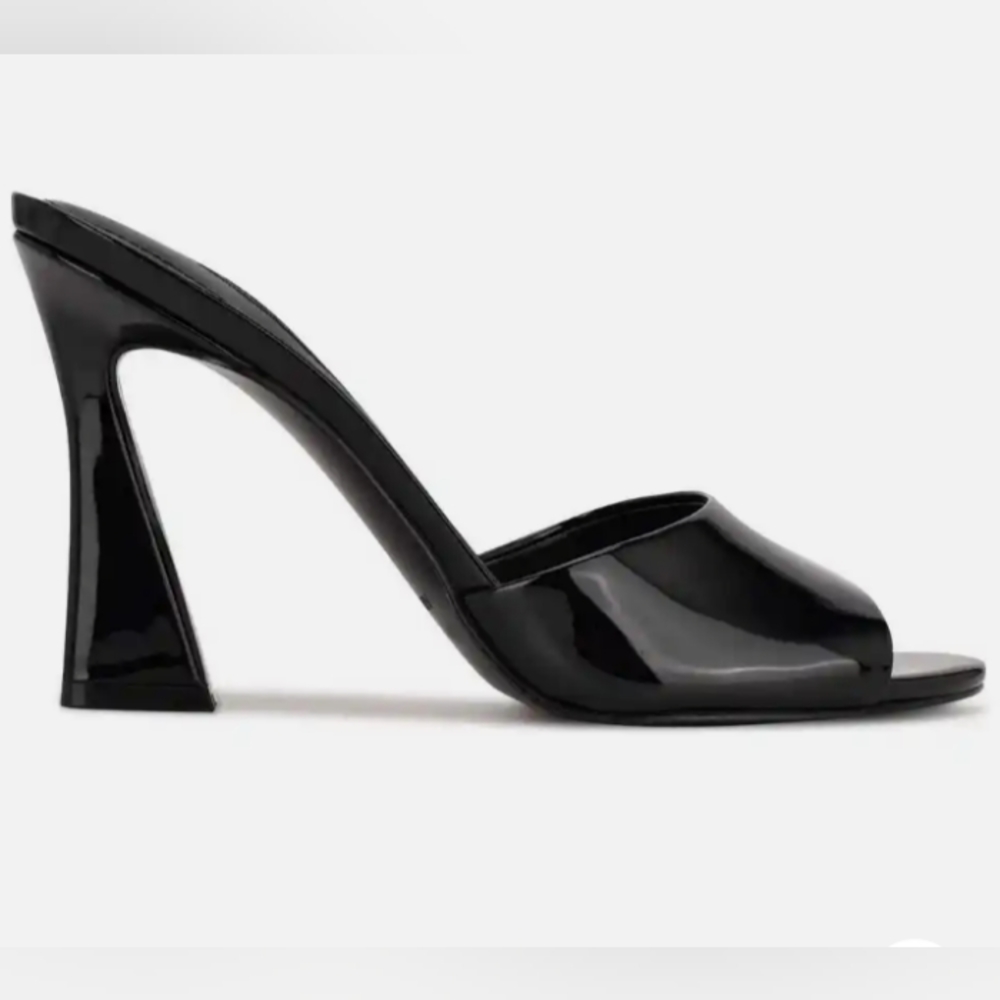 Nine west Kool 3 ladies flared heel slide sandals new in box